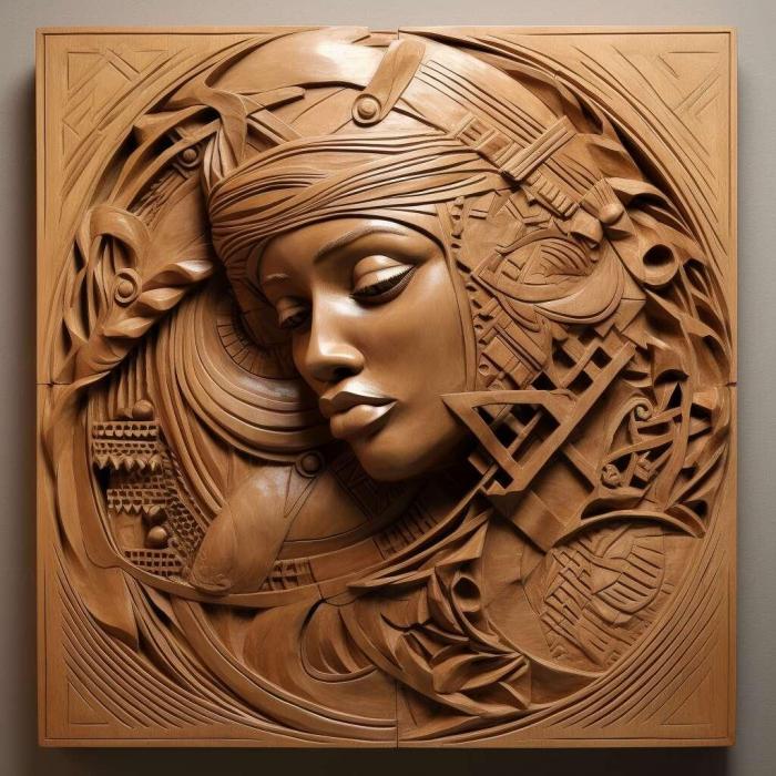 نموذج ثلاثي الأبعاد لآلة CNC 3D Art 